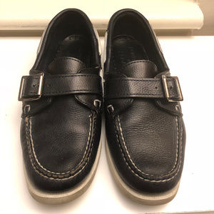Sebago Navy Boat Shoes (7.5)